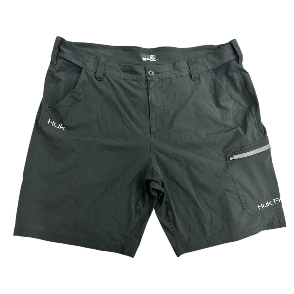 Huk Next Level‎ Fishing Shorts Black Size 3XL